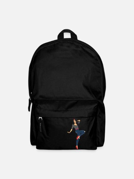 Pinup Girl - Rucksack - Schwarz