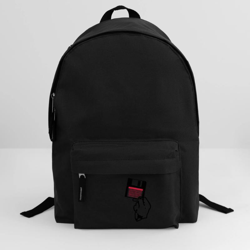 disquette disk scheibe disco main hand Sac à dos