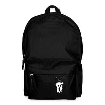 Daddys boy baby Kinder Geschenk - Rucksack - Schwarz - Vorne