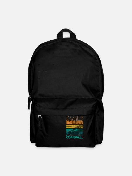 Family Holiday in Cornwall England Vacation - Backpack - black