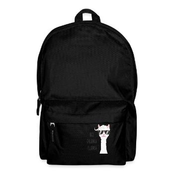No Drama Llama - Backpack - black - Front