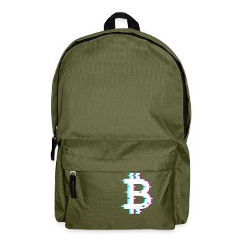 Le Bitcoin - Sac à dos - vert olive - Devant