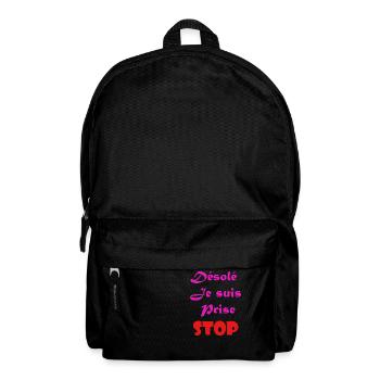 Amour - Sac à dos - noir - Devant