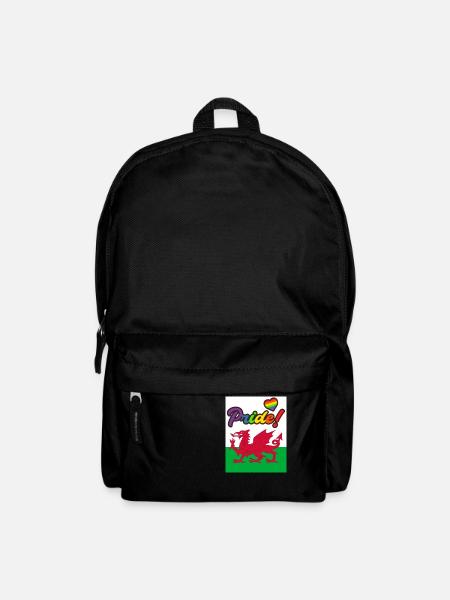 Wales LGBT Gay Pride Cardiff - Rucksack - Schwarz