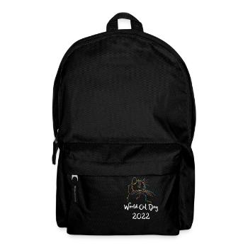 World Cat Day 2022 Colorful/White - Backpack - black - Front