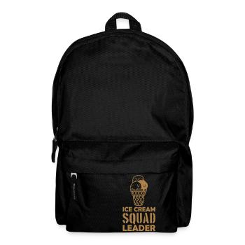Ice Cream Squad Anführer - Rucksack - Schwarz - Vorne