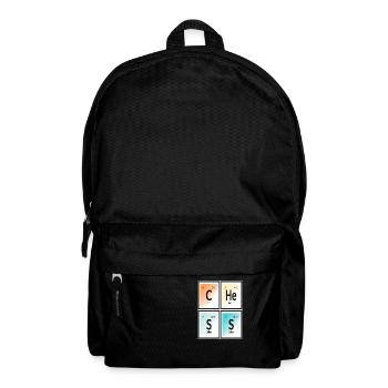 Chess | Periodic Table of Elements - Backpack - black - Front
