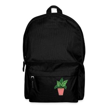 fall plants for u - Backpack - black - Front