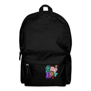 Gay Boy T-Shirt - Rucksack - Schwarz - Vorne