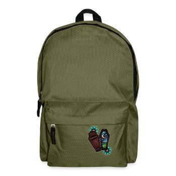Ça va être tout noir - Sac à dos - vert olive - Devant