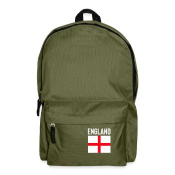 Angleterre de football - Sac à dos - vert olive - Devant