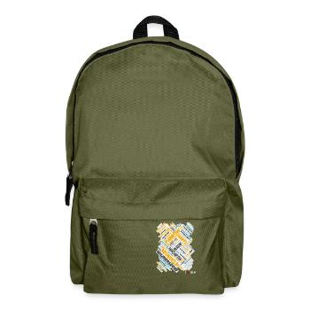 Berlin - Rucksack - Olivgrün - Vorne