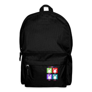 My Rabbit Mood - Backpack - black - Front
