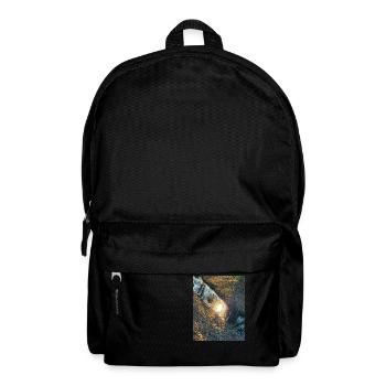 wasser nature - Rucksack - Schwarz - Vorne