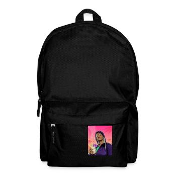 Guy sur la plage - Sac à dos - noir - Devant