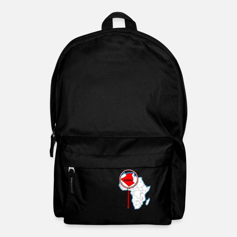 L’Algérie à la loupe - Sac à dos - noir