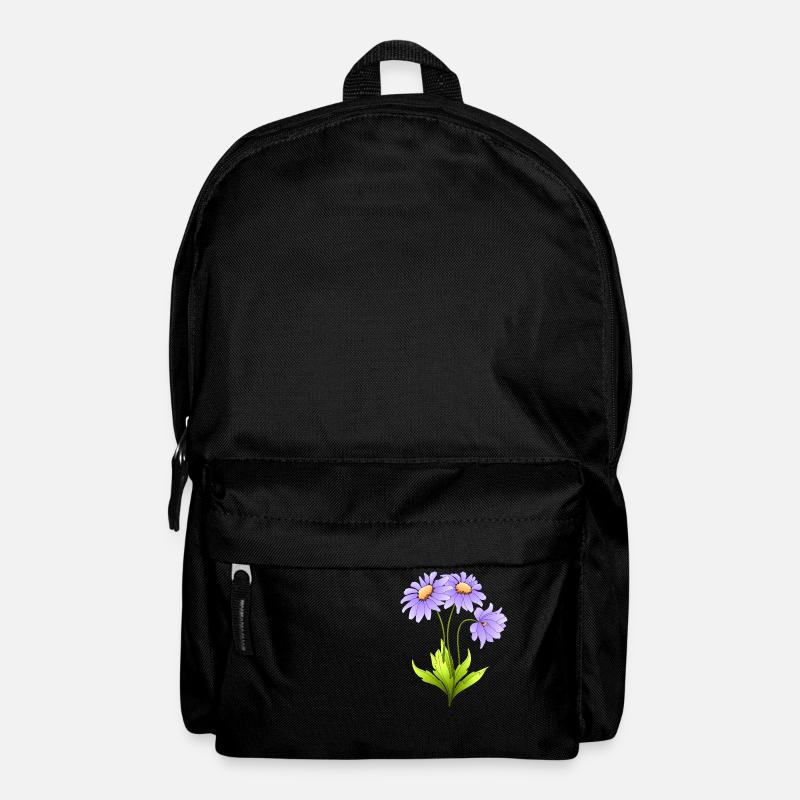 Fleur - Sac à dos - noir