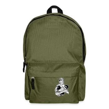 Rieser Grantler // Illustration - Rucksack - Olivgrün - Vorne