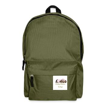 Woofing fabulous - Backpack - olive green - Front