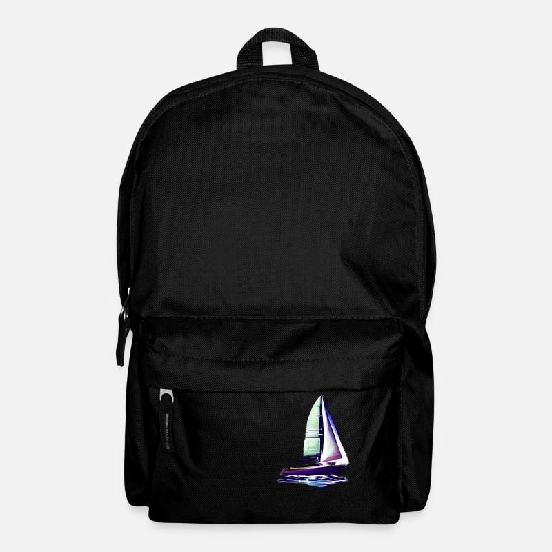Sailing Ship Sailing Sailboat Sailing Sailing Sailor - Backpack - black