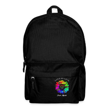 Love Is Love - Rucksack - Schwarz - Vorne