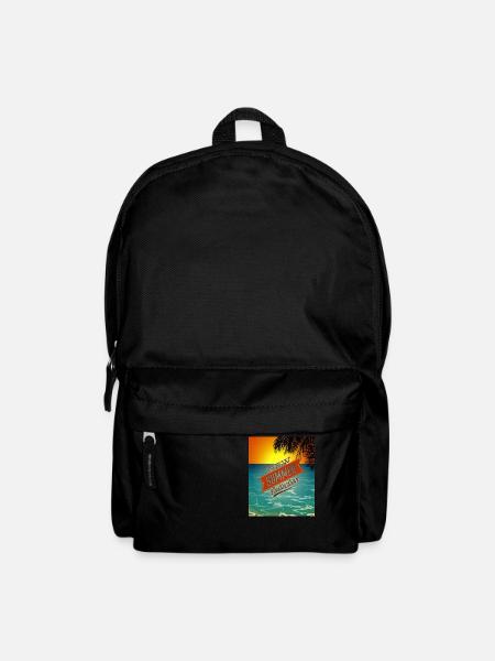 summer cool quotes - Backpack - black