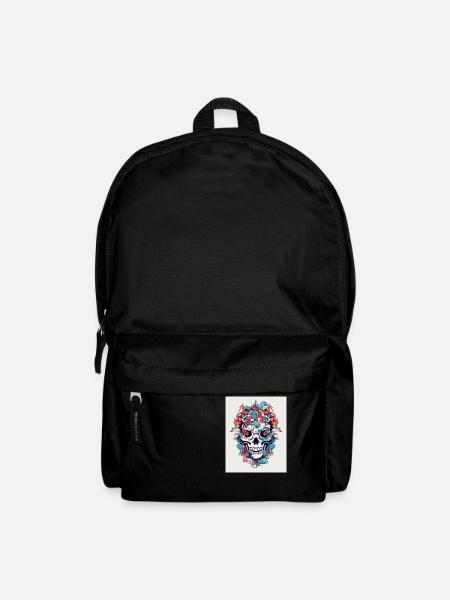 colorful bone - Backpack - black