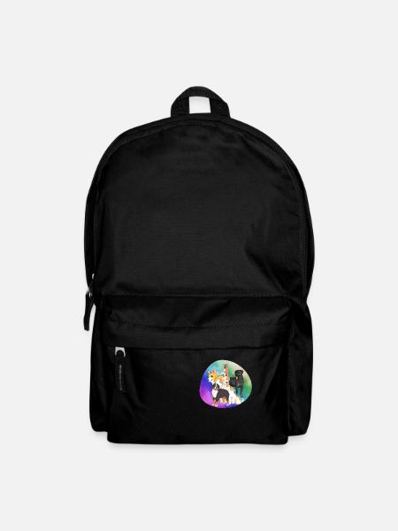 Hunde - Rucksack - Schwarz