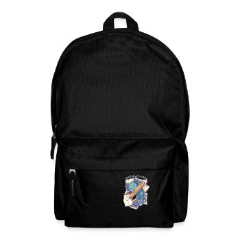 Sketch a lotl - Axolotl - Rucksack - Schwarz - Vorne