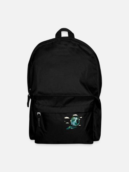 Nachhaltige Welt - Rucksack - Schwarz