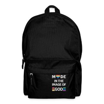 Made in the Image of God Lgbt Love - Backpack - black - Front