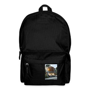 House - Backpack - black - Front