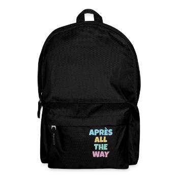 Après all the way - Backpack - black - Front