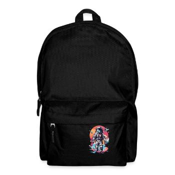 Cool astronaut in space - Backpack - black - Front