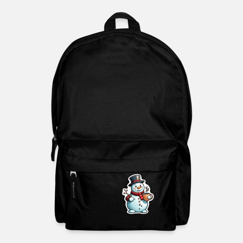 Snowman - Backpack - black