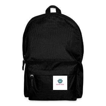 Hundepfote - Rucksack - Schwarz - Vorne
