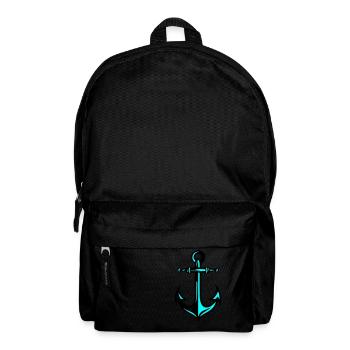 Anchor Icon - Backpack - black - Front