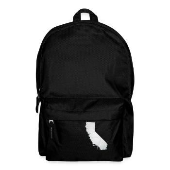 California (USA) | real volleyball | Map - Backpack - black - Front
