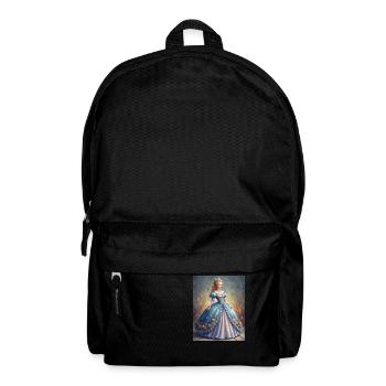 Royal elegance - Backpack - black - Front