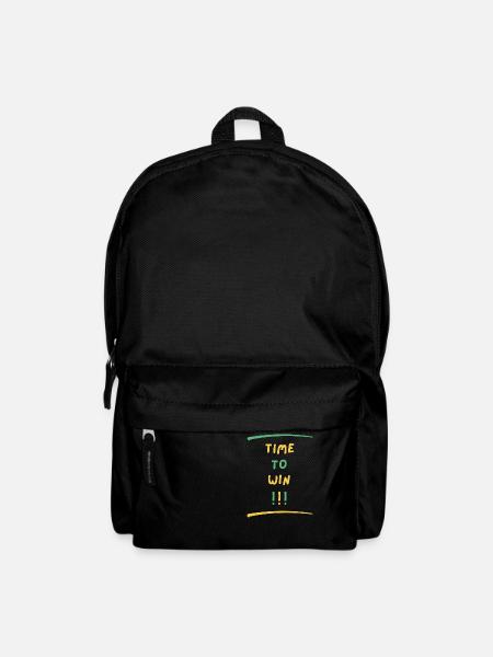 TIME TO WIN - Rucksack - Schwarz
