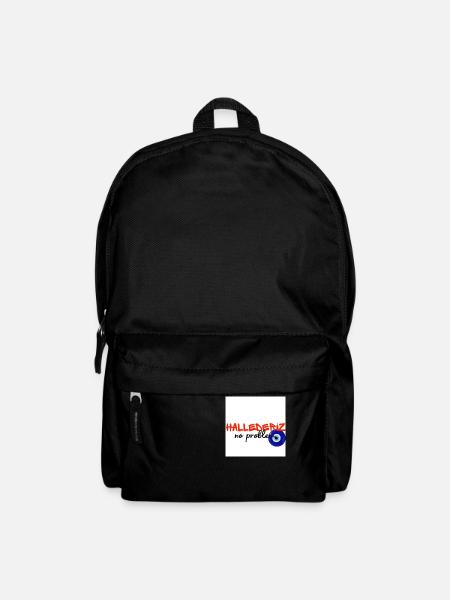 Hallederiz no problem - Rucksack - Schwarz