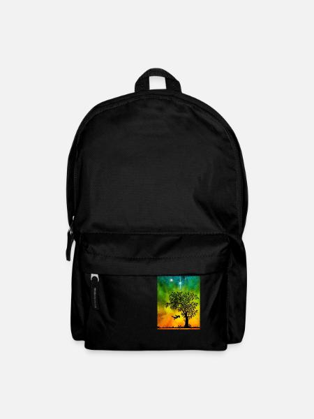 Child on the swing - Backpack - black
