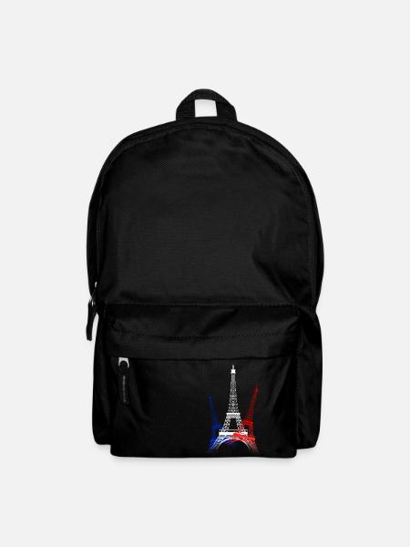 TOUR EIFFEL (Bleu-Blanc-Rouge) - Sac à dos - noir