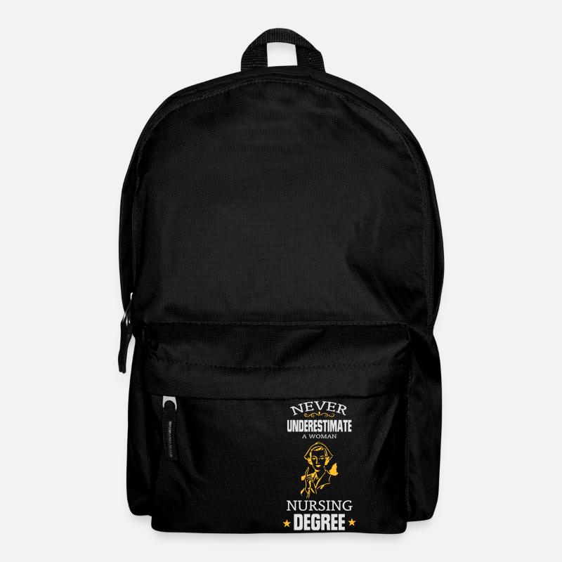 NEVER UNDERESTIMATE A NURSE! - Backpack - black