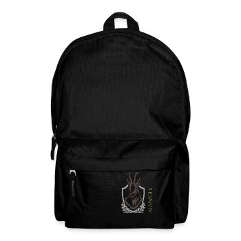 ALMVOLK Gamskopf - Rucksack - Schwarz - Vorne