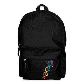 Fabulous LGBT Regenbogen DNA - Rucksack - Schwarz - Vorne