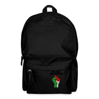 gaza libre palestine libre - Sac à dos - noir - Devant