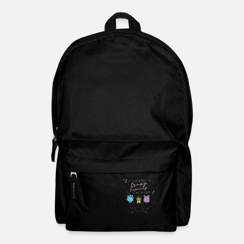 Crazy Family - Backpack - black