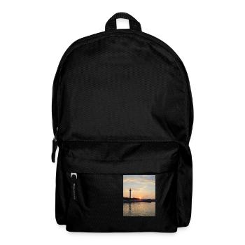 Polish Baltic Sea (sunset) - Backpack - black - Front