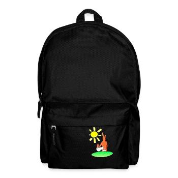 Freundschaft - Die Henne Maja - Rucksack - Schwarz - Vorne